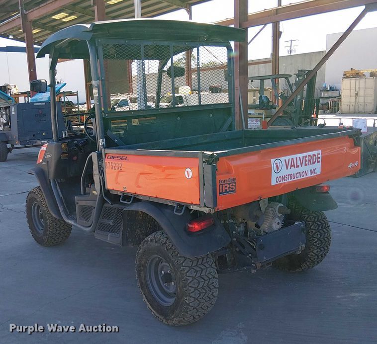 image for item EU2593 2015 Kubota RTV-X900 utility vehicle