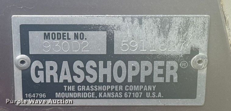 image for item EU4002 Grasshopper 930D ZTR lawn mower