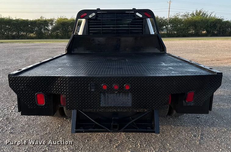 image for item EU5062 2020 Ford F350 Super Duty XL Crew Cab flatbed pickup truck