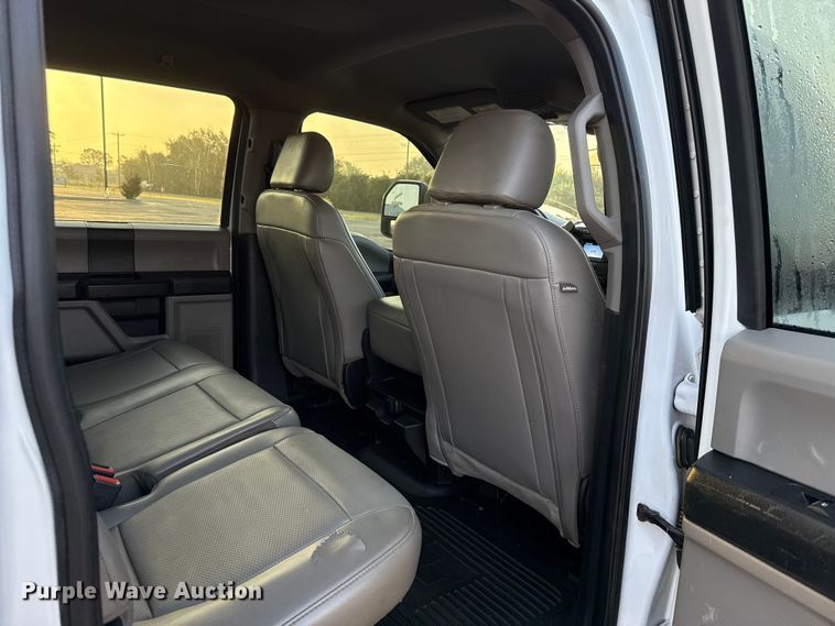 image for item EU5062 2020 Ford F350 Super Duty XL Crew Cab flatbed pickup truck