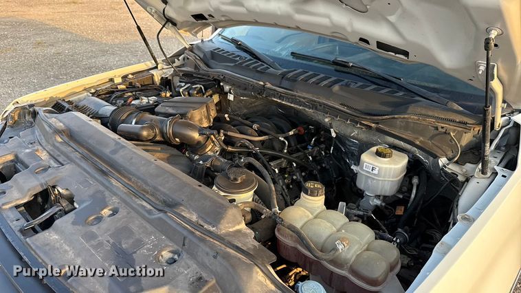 image for item EU5062 2020 Ford F350 Super Duty XL Crew Cab flatbed pickup truck