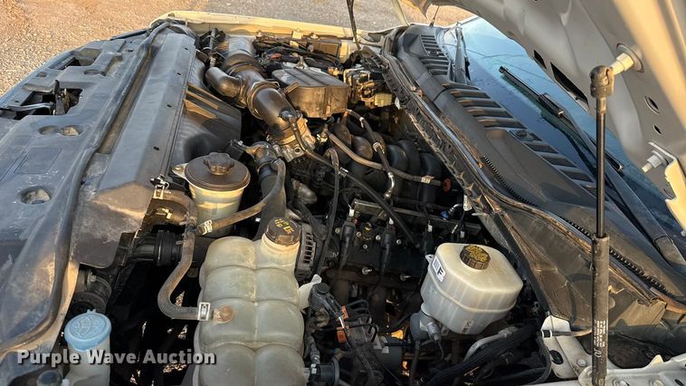 image for item EU5062 2020 Ford F350 Super Duty XL Crew Cab flatbed pickup truck