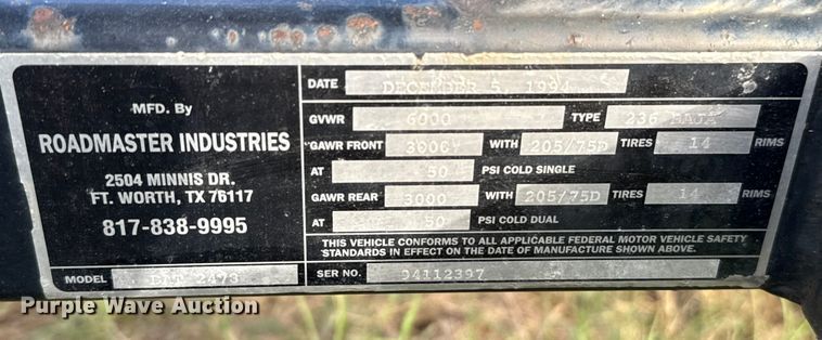 image for item EU5232 1995 Baja 236 boat