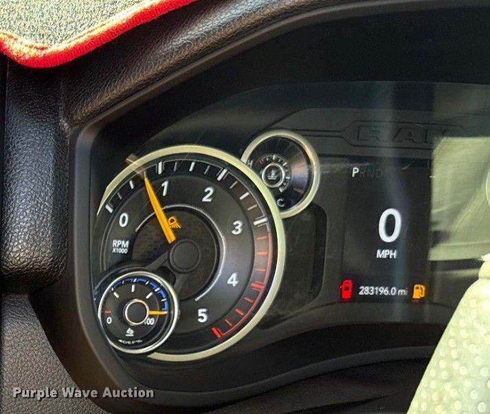 image for item EU5286 2019 RAM 3500 Crew Cab pickup truck