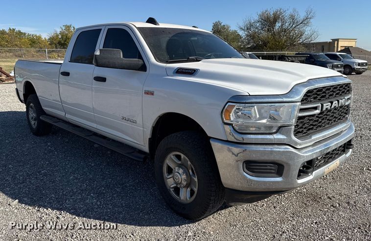 image for item EU5337 2021 RAM 2500 Crew Cab pickup truck