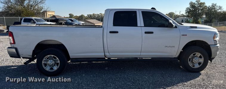 image for item EU5337 2021 RAM 2500 Crew Cab pickup truck