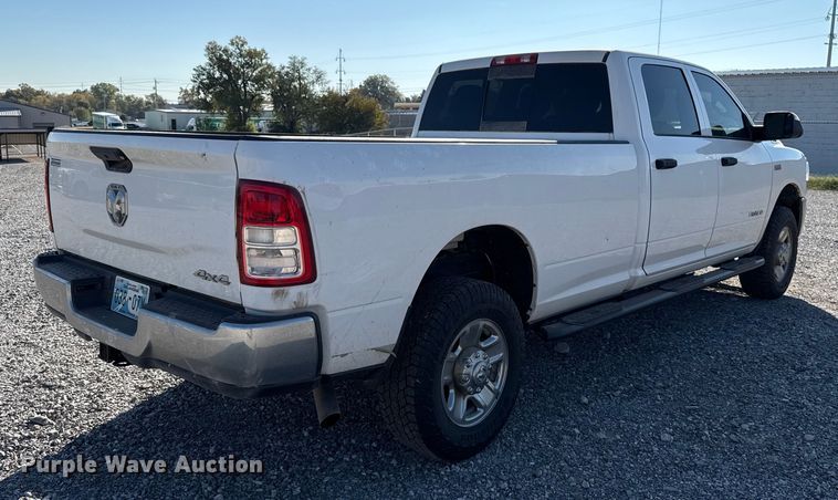image for item EU5337 2021 RAM 2500 Crew Cab pickup truck