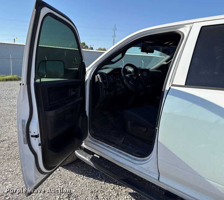 image for item EU5337 2021 RAM 2500 Crew Cab pickup truck