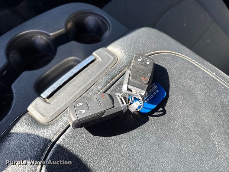 image for item EU5337 2021 RAM 2500 Crew Cab pickup truck