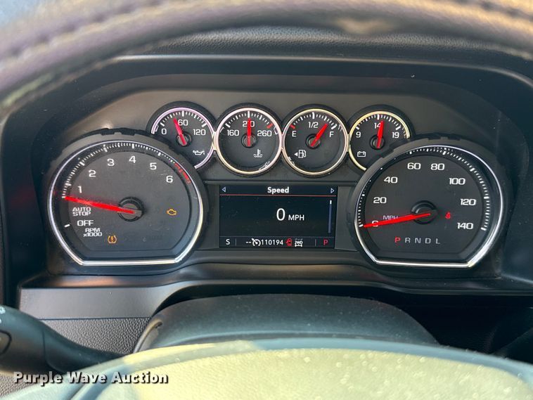 image for item EU5338 2019 Chevrolet Silverado 1500 Double Cab pickup truck