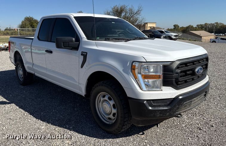 image for item EU5339 2022 Ford F150 SuperCab pickup truck