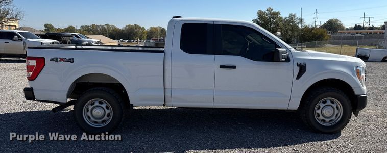image for item EU5339 2022 Ford F150 SuperCab pickup truck