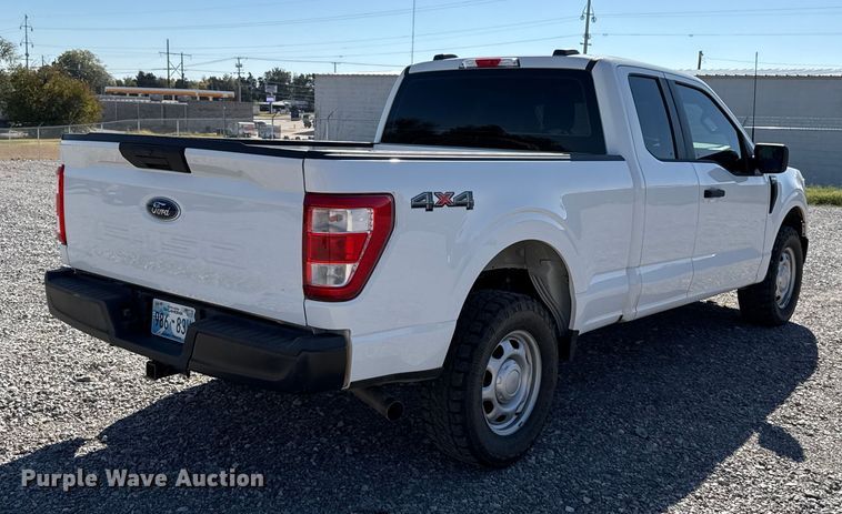 image for item EU5339 2022 Ford F150 SuperCab pickup truck