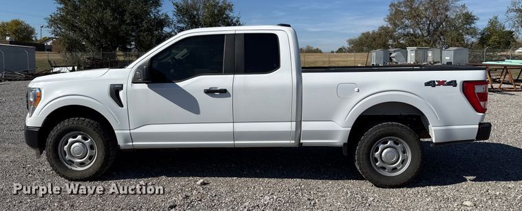 image for item EU5339 2022 Ford F150 SuperCab pickup truck