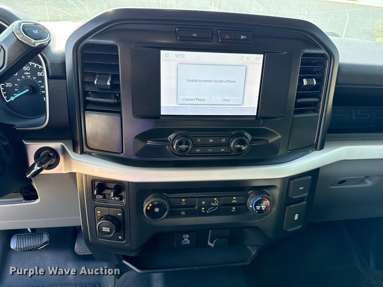 image for item EU5339 2022 Ford F150 SuperCab pickup truck