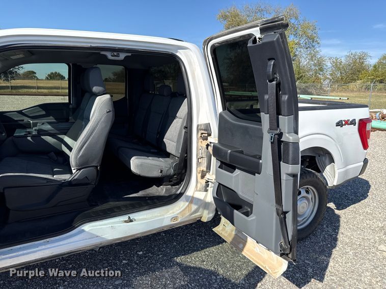 image for item EU5339 2022 Ford F150 SuperCab pickup truck