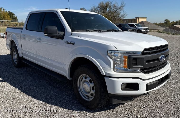 image for item EU5342 2018 Ford F150 SuperCrew pickup truck