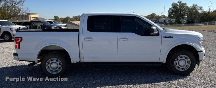 image for item EU5342 2018 Ford F150 SuperCrew pickup truck