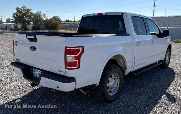 image for item EU5342 2018 Ford F150 SuperCrew pickup truck