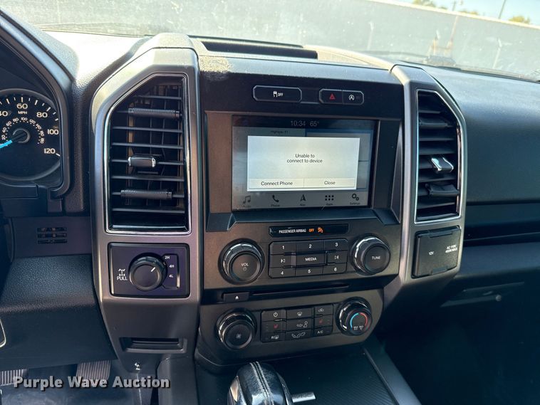 image for item EU5342 2018 Ford F150 SuperCrew pickup truck