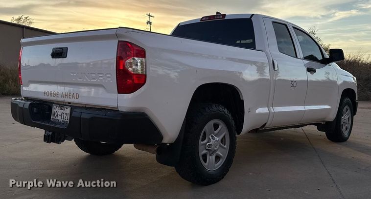 image for item EU5344 2020 Toyota Tundra Double Cab pickup truck