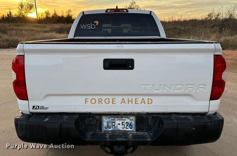 image for item EU5345 2020 Toyota Tundra Double Cab pickup truck