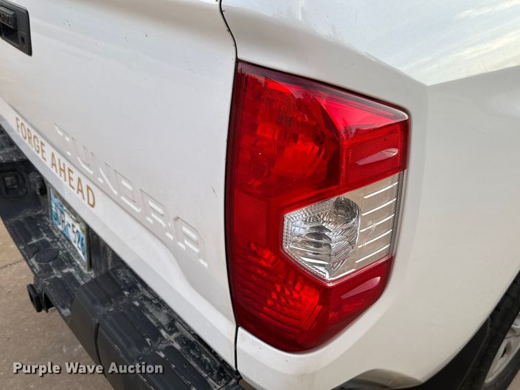 image for item EU5345 2020 Toyota Tundra Double Cab pickup truck