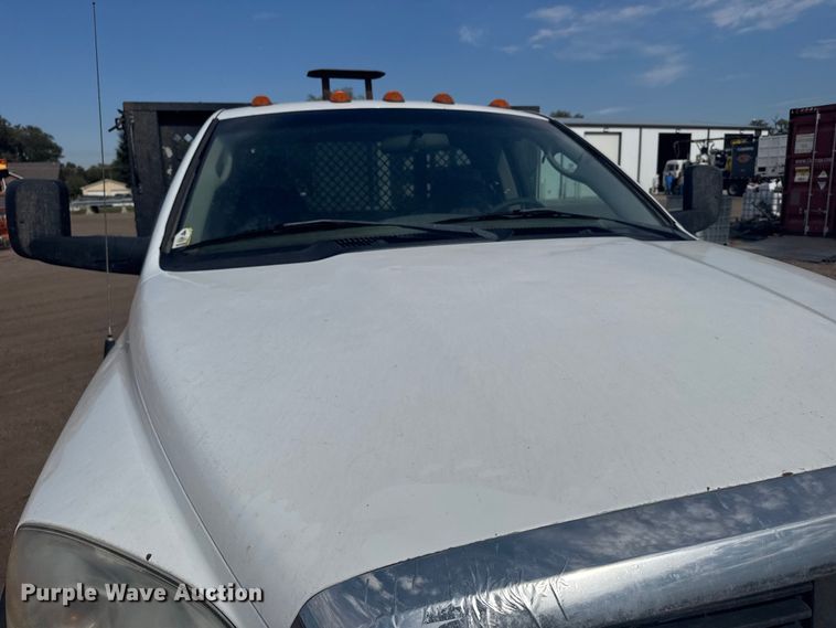 image for item EU6139 2009 Dodge Ram 5500 flatbed truck