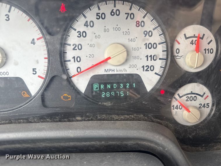 image for item EU6139 2009 Dodge Ram 5500 flatbed truck