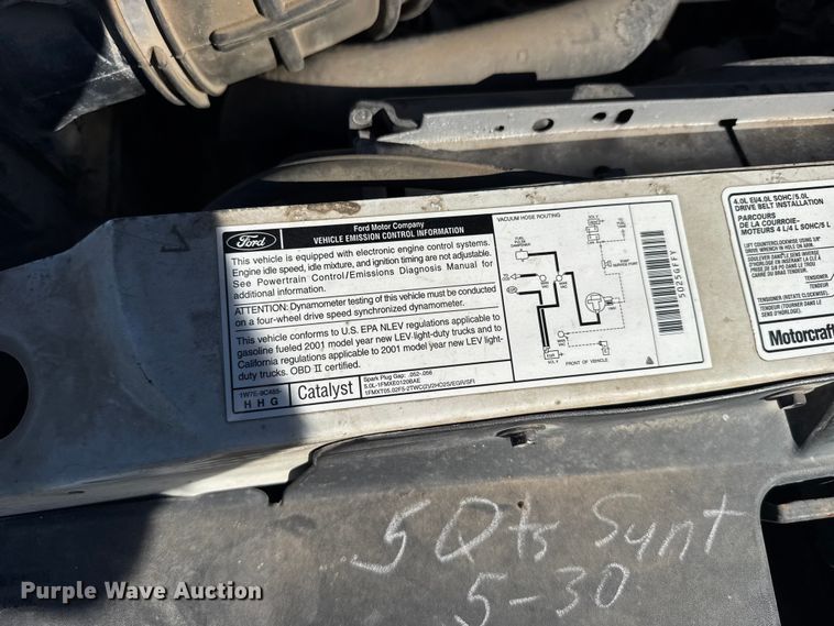 image for item EU6217 2001 Mercury Mountaineer SUV