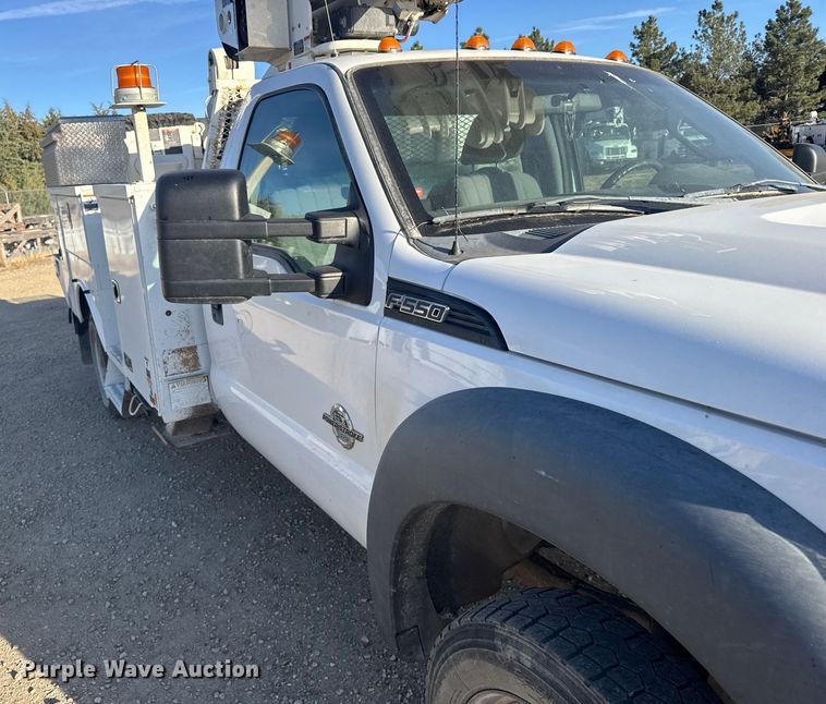 image for item EU6224 2016 Ford F550 Super Duty XL bucket truck
