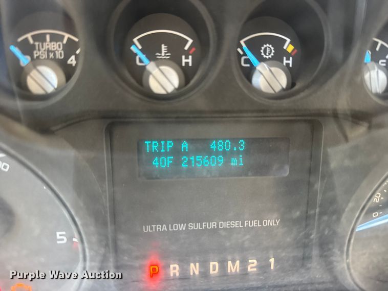 image for item EU6224 2016 Ford F550 Super Duty XL bucket truck