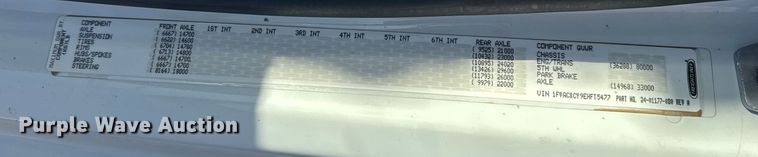 image for item EU6225 2014 Freightliner Business Class M2 digger derrick truck