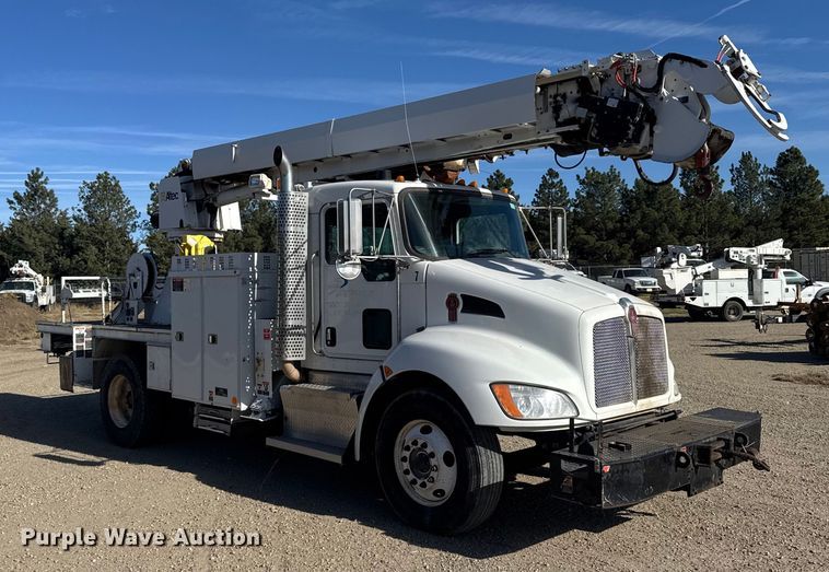 image for item EU6227 2011 Kenworth T3 Series digger derrick truck