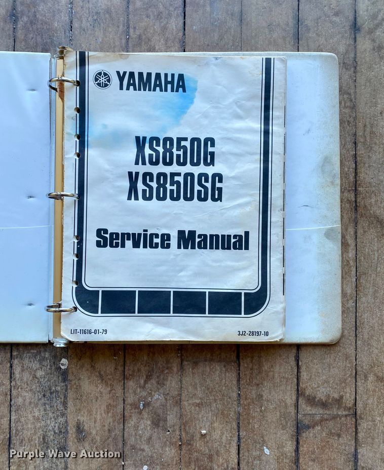 image for item EU6284 1980 Yamaha Special 850 motorcycle