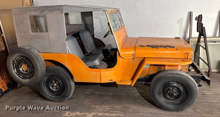 image for item EU6285 1946 Willys Jeep CJA2 SUV