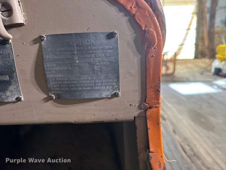 image for item EU6285 1946 Willys Jeep CJA2 SUV