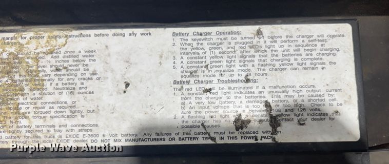 image for item EU6337 Hyster W40Z pallet jack