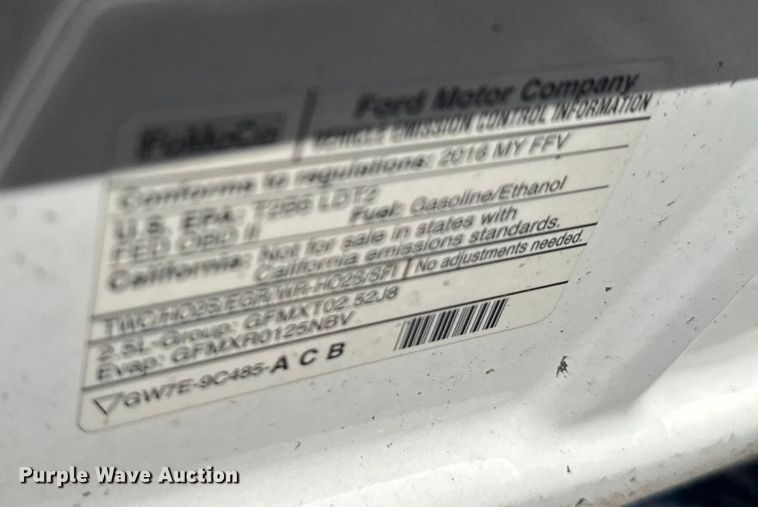 image for item EU6338 2016 Ford Transit Connect van