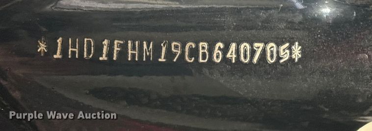 image for item EV2515 2012 Harley Davidson Police Road King motorcycle