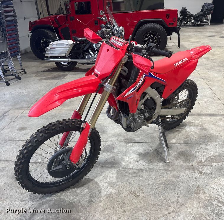 image for item EV2518 2021 Honda CRF 450RX dirt bike