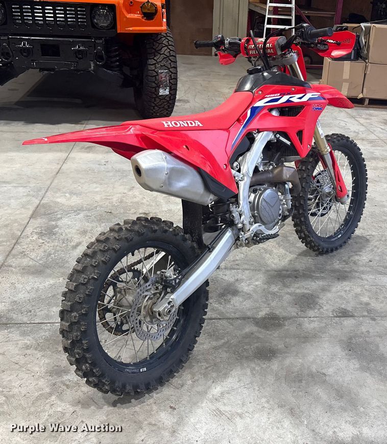 image for item EV2518 2021 Honda CRF 450RX dirt bike