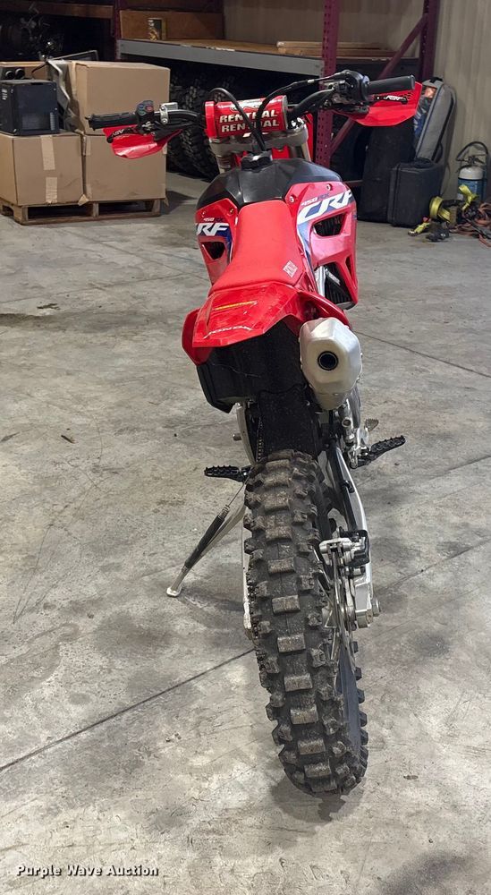 image for item EV2518 2021 Honda CRF 450RX dirt bike
