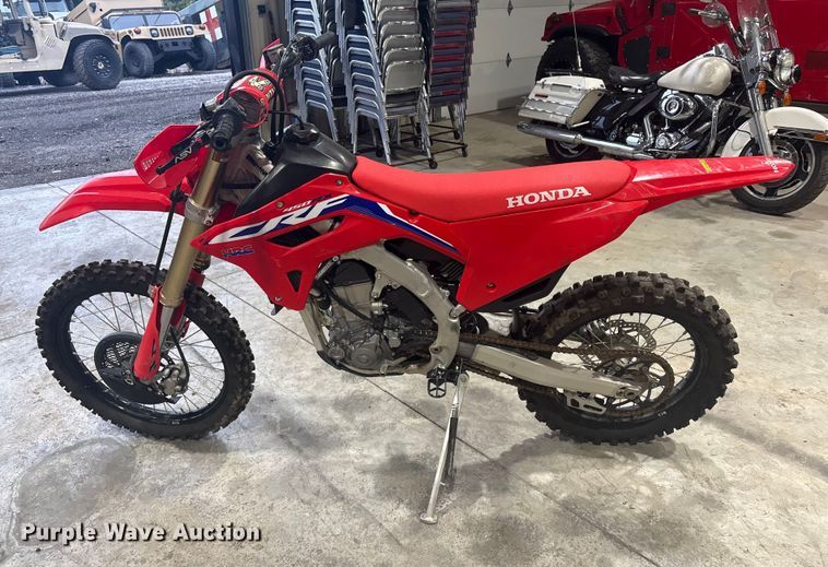 image for item EV2518 2021 Honda CRF 450RX dirt bike