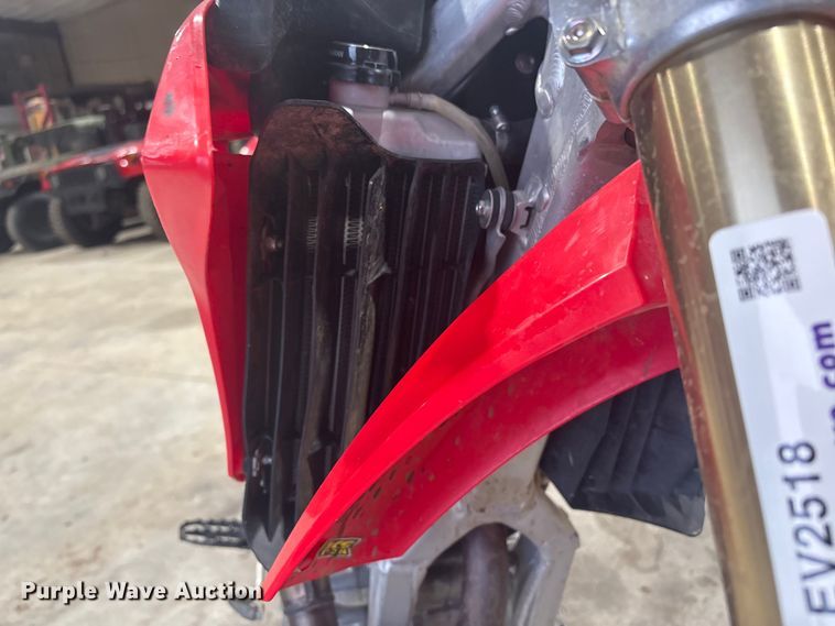 image for item EV2518 2021 Honda CRF 450RX dirt bike