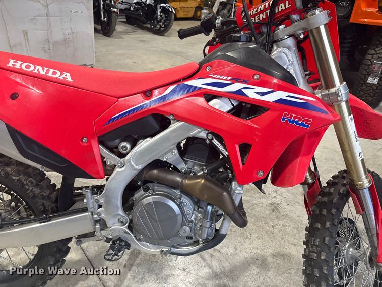 image for item EV2518 2021 Honda CRF 450RX dirt bike