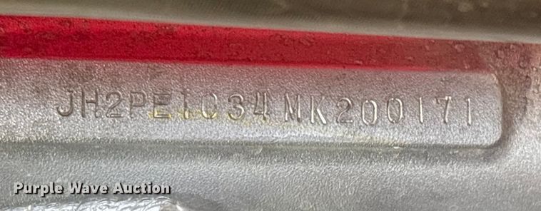 image for item EV2518 2021 Honda CRF 450RX dirt bike