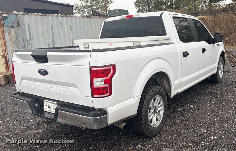 image for item EV2521 2020 Ford F150 XL SuperCrew pickup truck