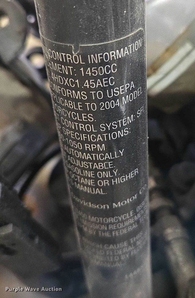 image for item EV2524 2004 Harley Davidson Electra Glide Ultra Classic motorcycle