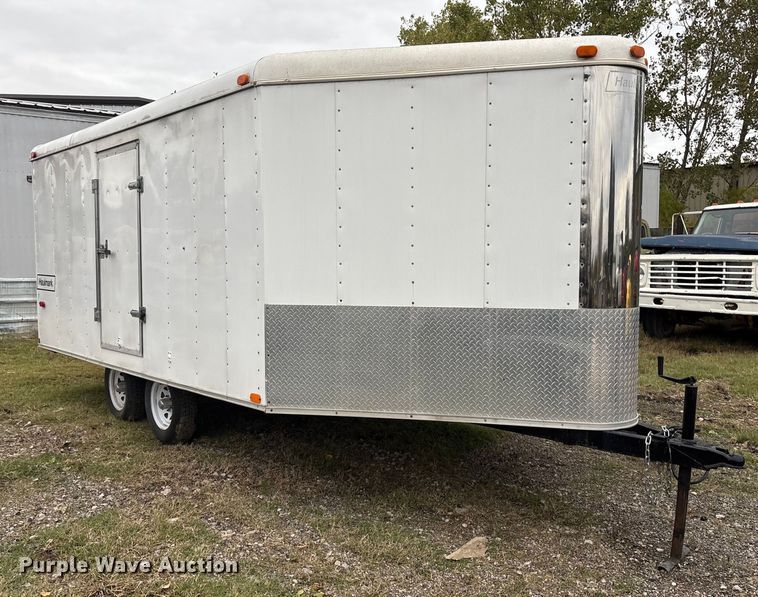 image for item EV2528 2012 Haulmark VT818BT-102 enclosed cargo trailer